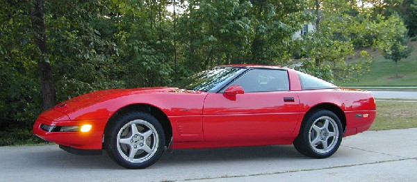 Red 1995 ZR1