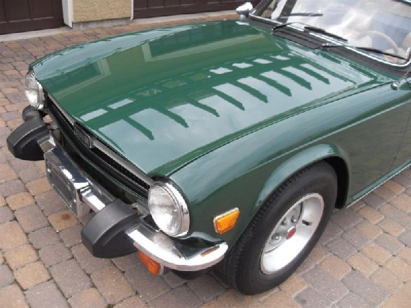 1976 Triumph TR6, Roadster, French Blue