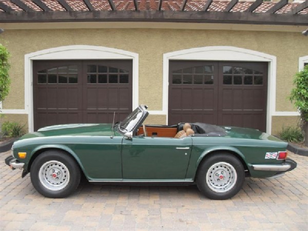 1976 Triumph TR6, Roadster, French Blue