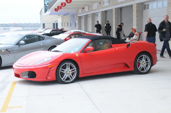 Ferrari Track Day at the Circuit Of The Americas Track in Austin, Texas 12/