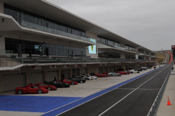 Ferrari Track Day at the Circuit Of The Americas Track in Austin, Texas 12/