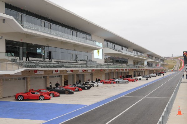 Ferrari Track Day at the Circuit Of The Americas Track in Austin, Texas 12/