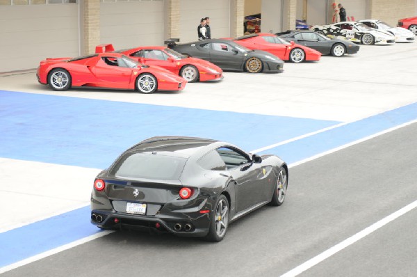 Ferrari Track Day at the Circuit Of The Americas Track in Austin, Texas 12/