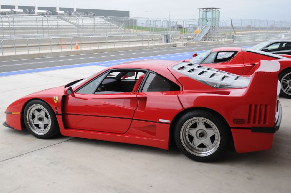 Ferrari Track Day at the Circuit Of The Americas Track in Austin, Texas 12/