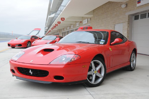 Ferrari Track Day at the Circuit Of The Americas Track in Austin, Texas 12/