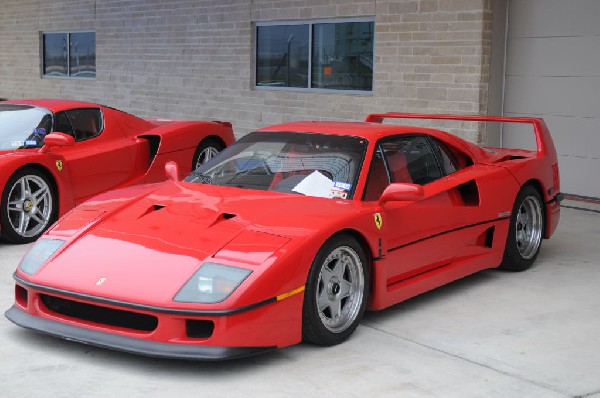 Ferrari Track Day at the Circuit Of The Americas Track in Austin, Texas 12/