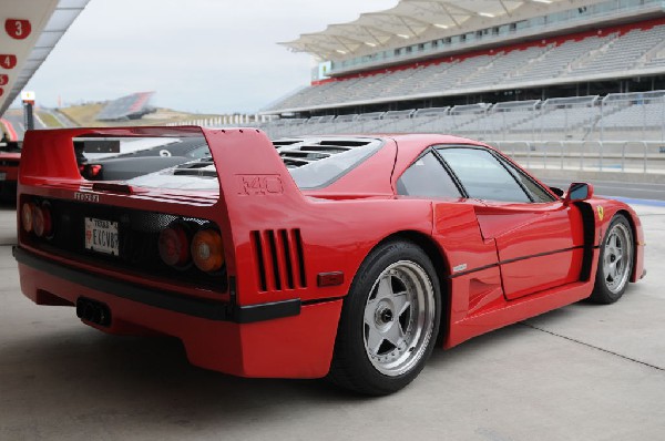 Ferrari Track Day at the Circuit Of The Americas Track in Austin, Texas 12/