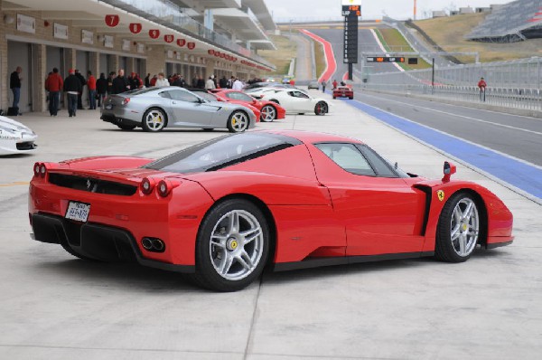 Ferrari Track Day at the Circuit Of The Americas Track in Austin, Texas 12/