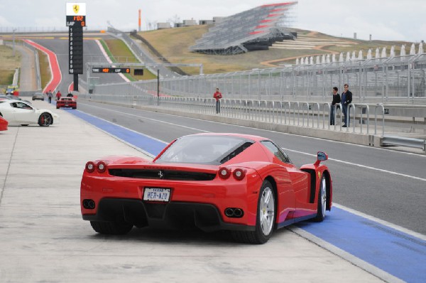 Ferrari Track Day at the Circuit Of The Americas Track in Austin, Texas 12/