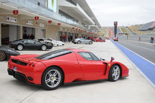 Ferrari Track Day at the Circuit Of The Americas Track in Austin, Texas 12/