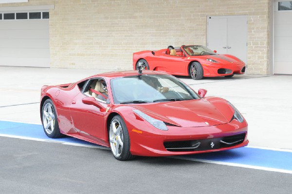 Ferrari Track Day at the Circuit Of The Americas Track in Austin, Texas 12/