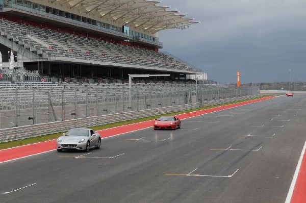 Ferrari Track Day at the Circuit Of The Americas Track in Austin, Texas 12/