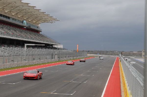 Ferrari Track Day at the Circuit Of The Americas Track in Austin, Texas 12/