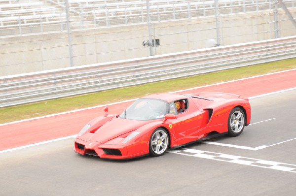 Ferrari Track Day at the Circuit Of The Americas Track in Austin, Texas 12/