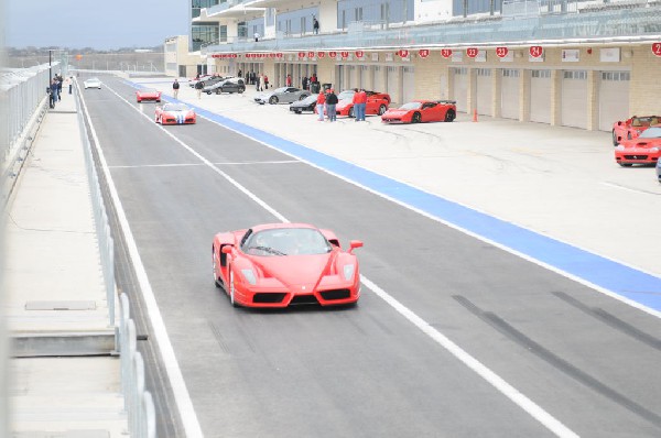 Ferrari Track Day at the Circuit Of The Americas Track in Austin, Texas 12/