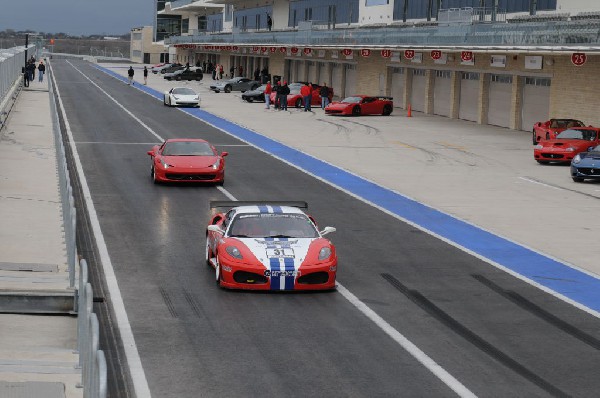 Ferrari Track Day at the Circuit Of The Americas Track in Austin, Texas 12/