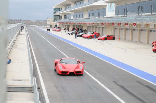 Ferrari Track Day at the Circuit Of The Americas Track in Austin, Texas 12/