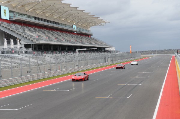 Ferrari Track Day at the Circuit Of The Americas Track in Austin, Texas 12/