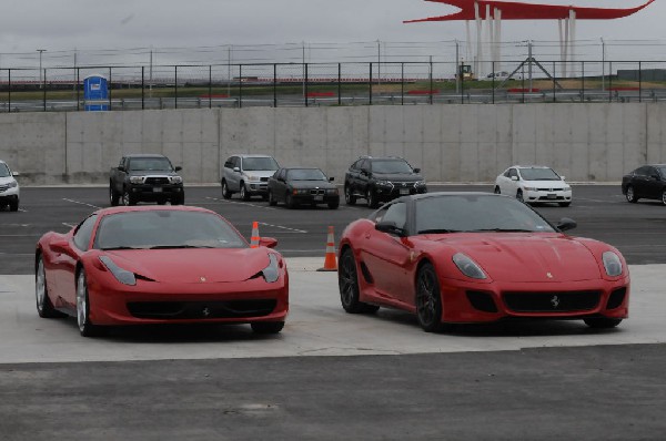 Ferrari Track Day at the Circuit Of The Americas Track in Austin, Texas 12/