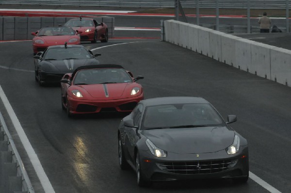 Ferrari Track Day at the Circuit Of The Americas Track in Austin, Texas 12/