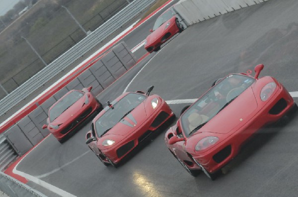 Ferrari Track Day at the Circuit Of The Americas Track in Austin, Texas 12/