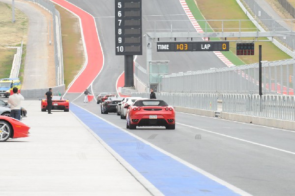 Ferrari Track Day at the Circuit Of The Americas Track in Austin, Texas 12/