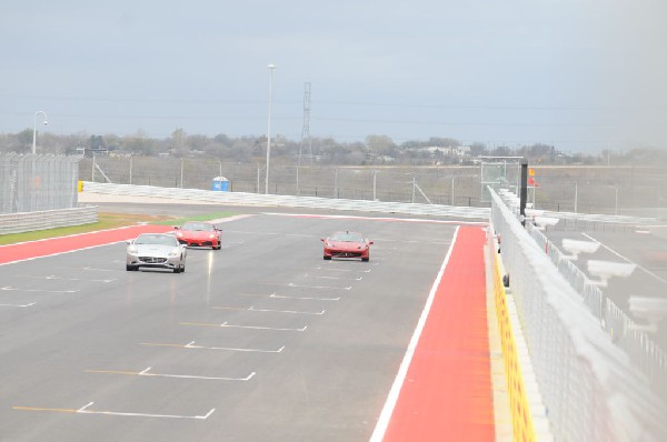 Ferrari Track Day at the Circuit Of The Americas Track in Austin, Texas 12/