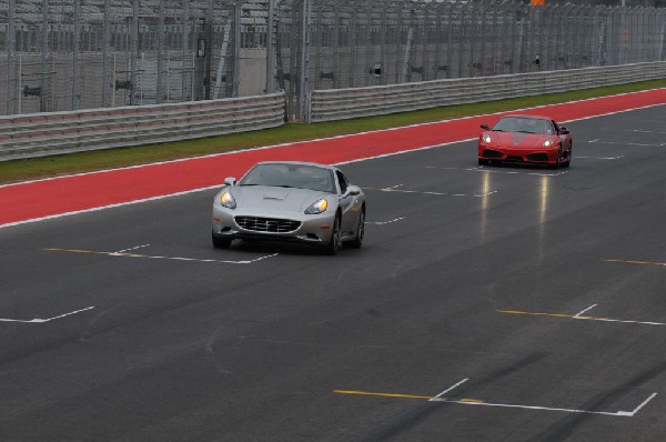 Ferrari Track Day at the Circuit Of The Americas Track in Austin, Texas 12/