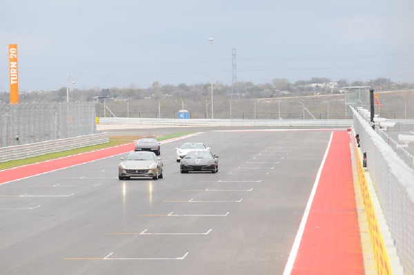 Ferrari Track Day at the Circuit Of The Americas Track in Austin, Texas 12/