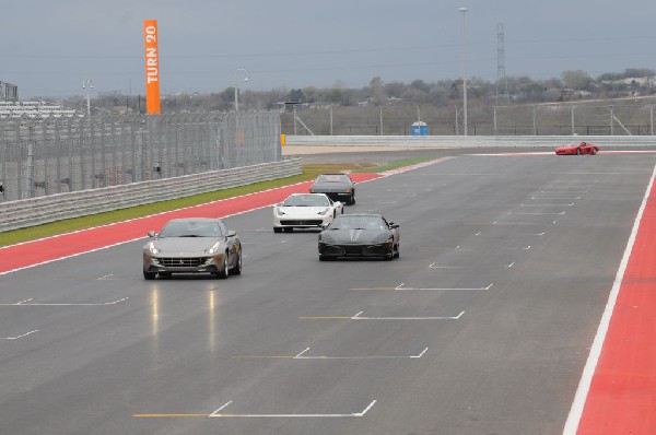 Ferrari Track Day at the Circuit Of The Americas Track in Austin, Texas 12/