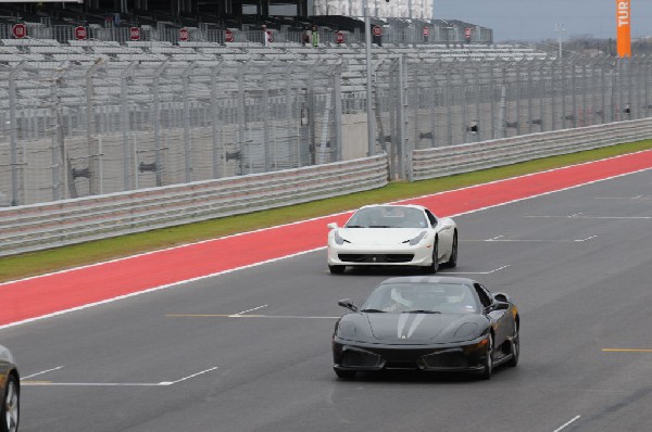 Ferrari Track Day at the Circuit Of The Americas Track in Austin, Texas 12/