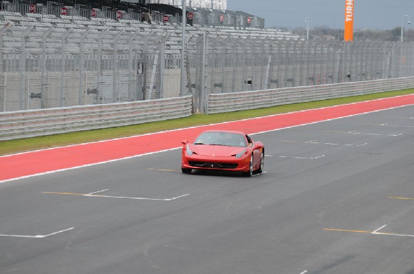 Ferrari Track Day at the Circuit Of The Americas Track in Austin, Texas 12/