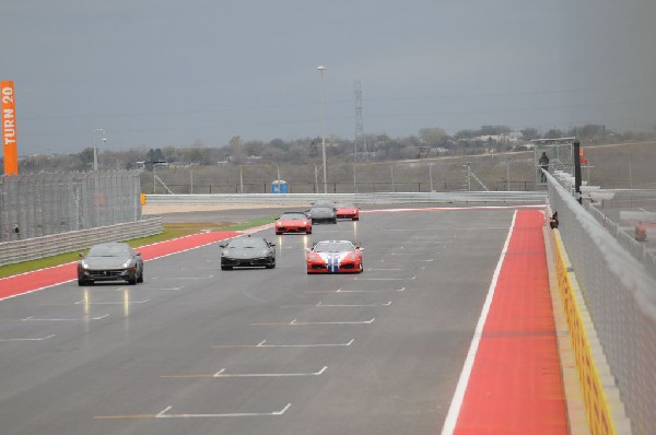 Ferrari Track Day at the Circuit Of The Americas Track in Austin, Texas 12/