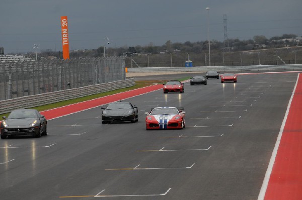 Ferrari Track Day at the Circuit Of The Americas Track in Austin, Texas 12/