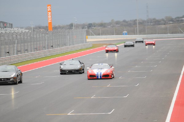 Ferrari Track Day at the Circuit Of The Americas Track in Austin, Texas 12/