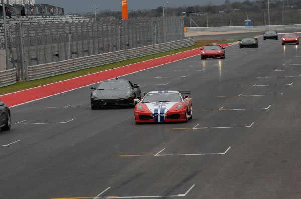 Ferrari Track Day at the Circuit Of The Americas Track in Austin, Texas 12/