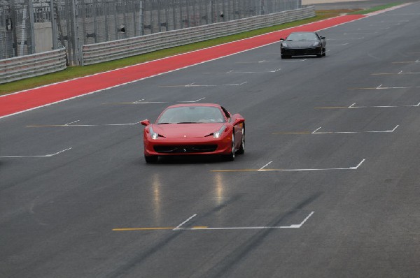 Ferrari Track Day at the Circuit Of The Americas Track in Austin, Texas 12/