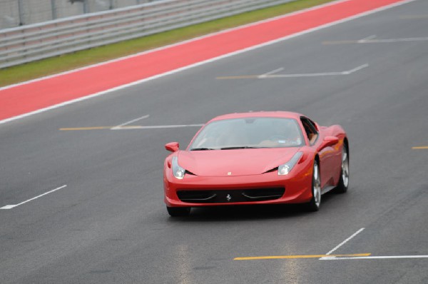 Ferrari Track Day at the Circuit Of The Americas Track in Austin, Texas 12/