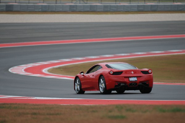 Ferrari Track Day at the Circuit Of The Americas Track in Austin, Texas 12/