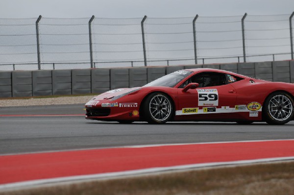 Ferrari Track Day at the Circuit Of The Americas Track in Austin, Texas 12/