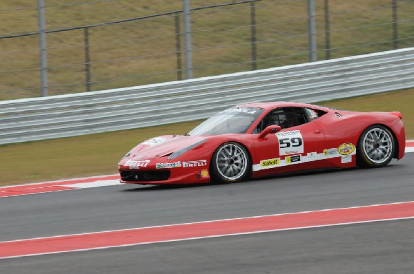 Ferrari Track Day at the Circuit Of The Americas Track in Austin, Texas 12/