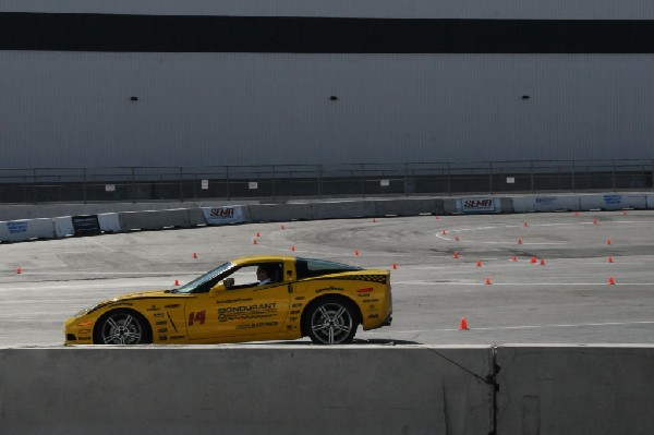 Bob Bondurant instructors take SEMA participants around SEMA MotorTrend Pro