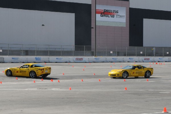 Bob Bondurant instructors take SEMA participants around SEMA MotorTrend Pro