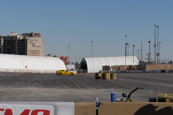 Bob Bondurant instructors take SEMA participants around SEMA MotorTrend Pro