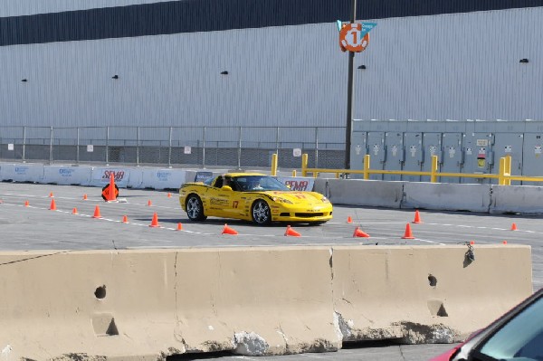 Bob Bondurant instructors take SEMA participants around SEMA MotorTrend Pro