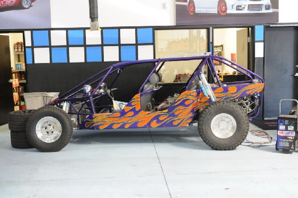 kingsnake racing visits Vivid Racing outside Phoenix