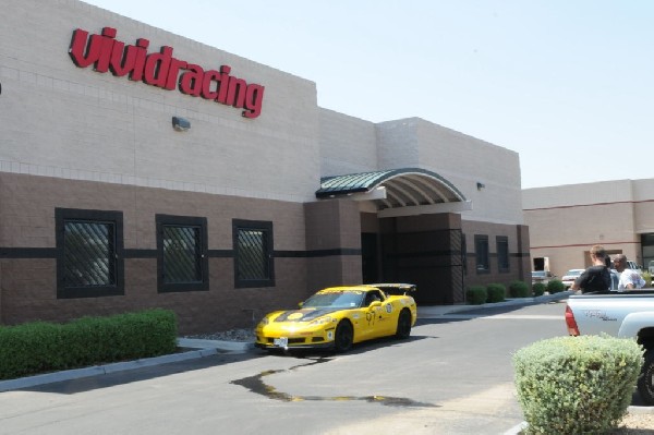 kingsnake racing visits Vivid Racing outside Phoenix