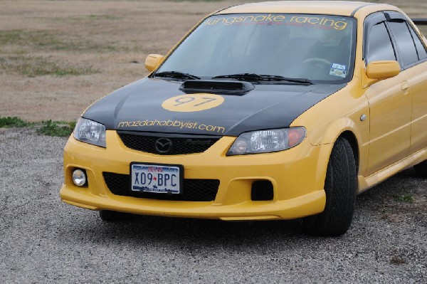 kingsnake racing 2003.5 MazdaSpeed Protege gets driving lights installed